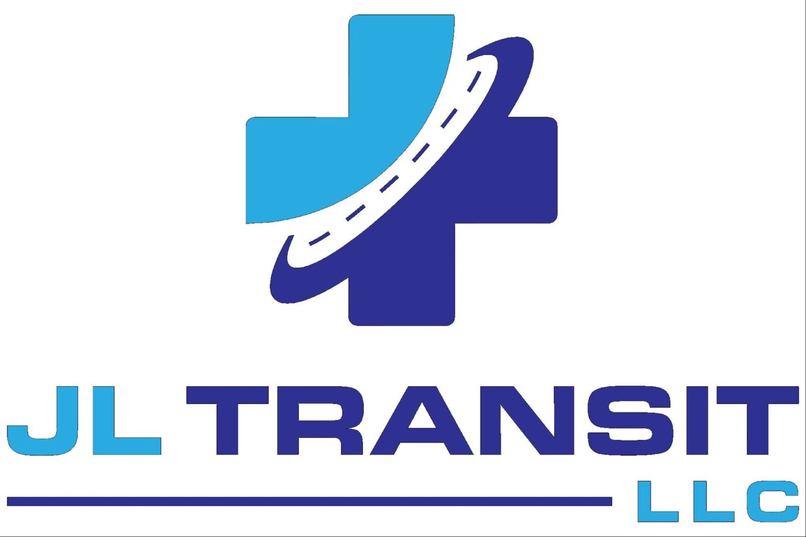 A logo of a medical cross with the words " hospital transit ltd."